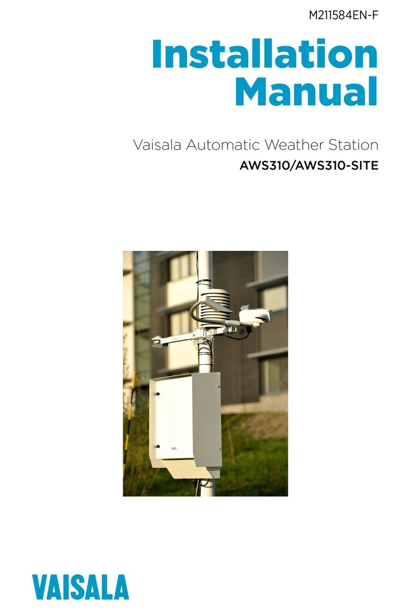 Vaisala AWS310 installation manual