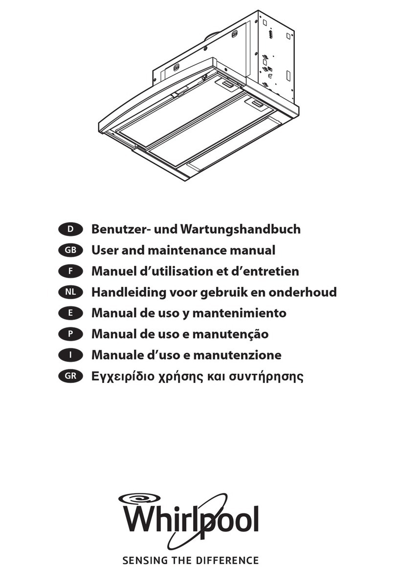 Whirlpool AKR 465/IX User and maintenance manual