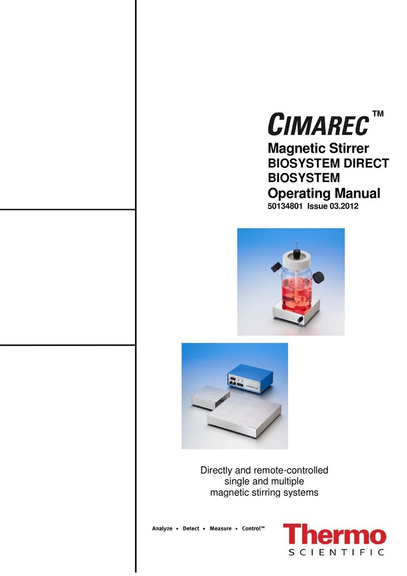Thermo Scientific CIMAREC BIOSYSTEM DIRECT User manual