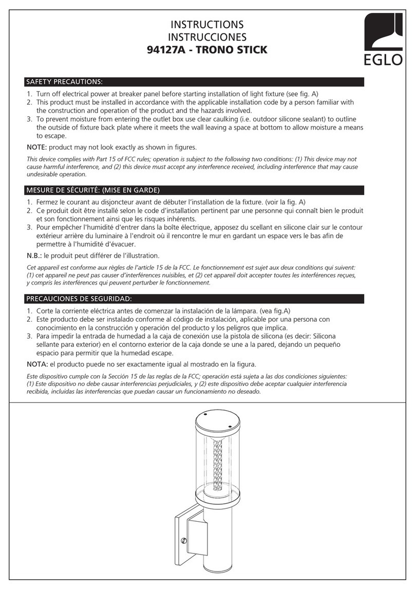 Eglo TRONO STICK User manual