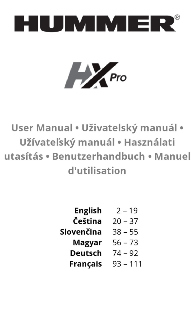 Hummer HX Pro user manual