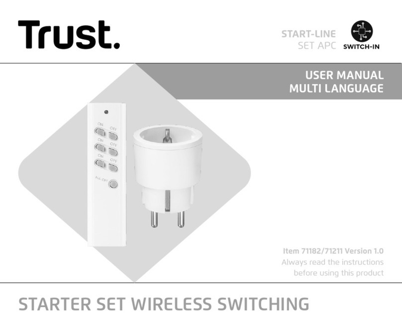 Trust APC Starter Set Wireless Switching User manual