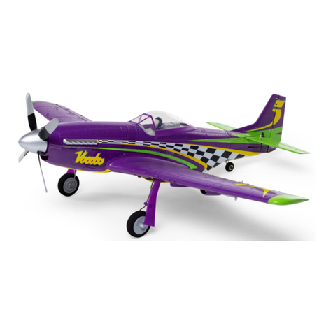 E-FLITE Horizon Hobby UMX Voodoo P-51D instruction manual