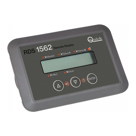 Quick RDS 1562 Instruction manual