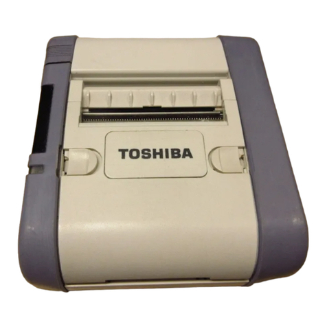 Toshiba TEC B-SP2D Series User manual