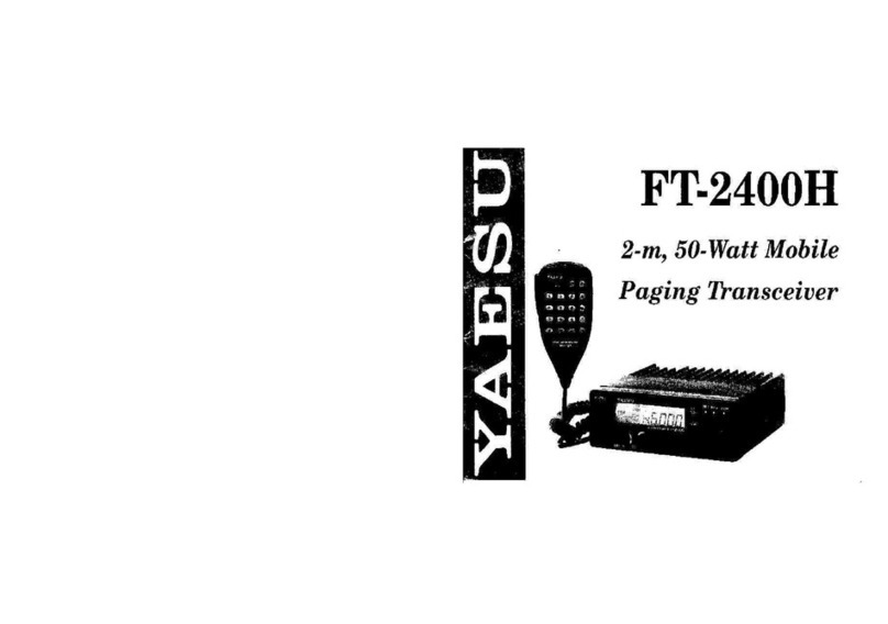 Yaesu FT-2400H user manual