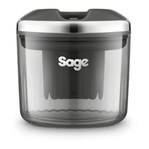 Sage Puck Sucker SEA503 User manual