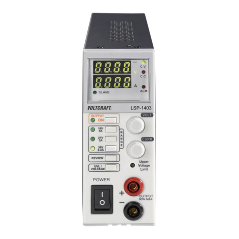 VOLTCRAFT LSP-1403 operating instructions