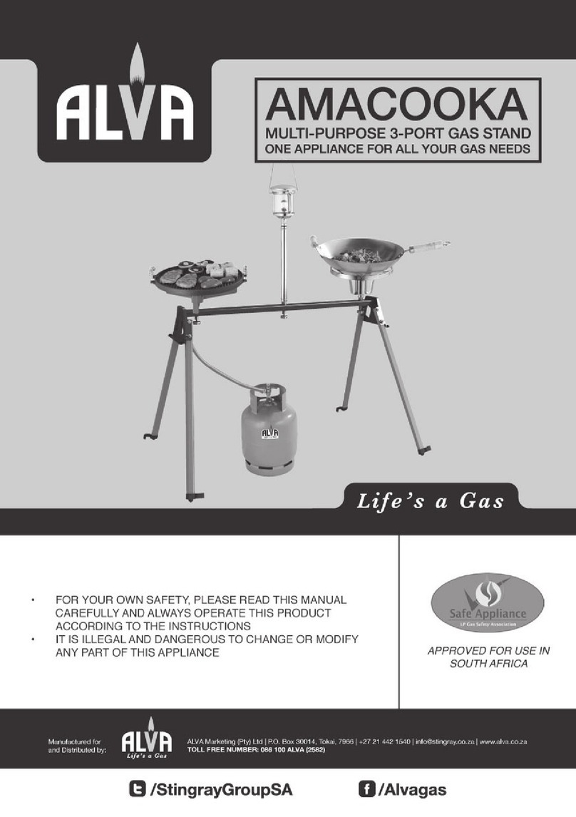 Alva AMACOOKA G033 instruction manual