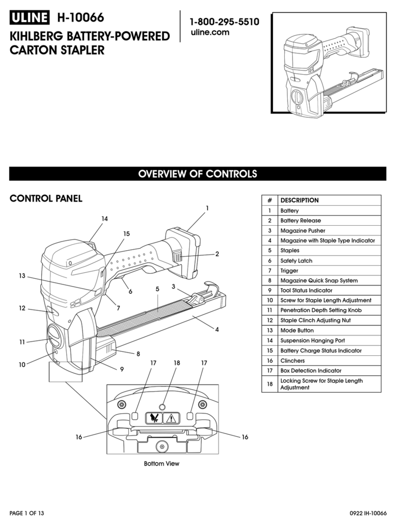 U-Line H-10066 manual