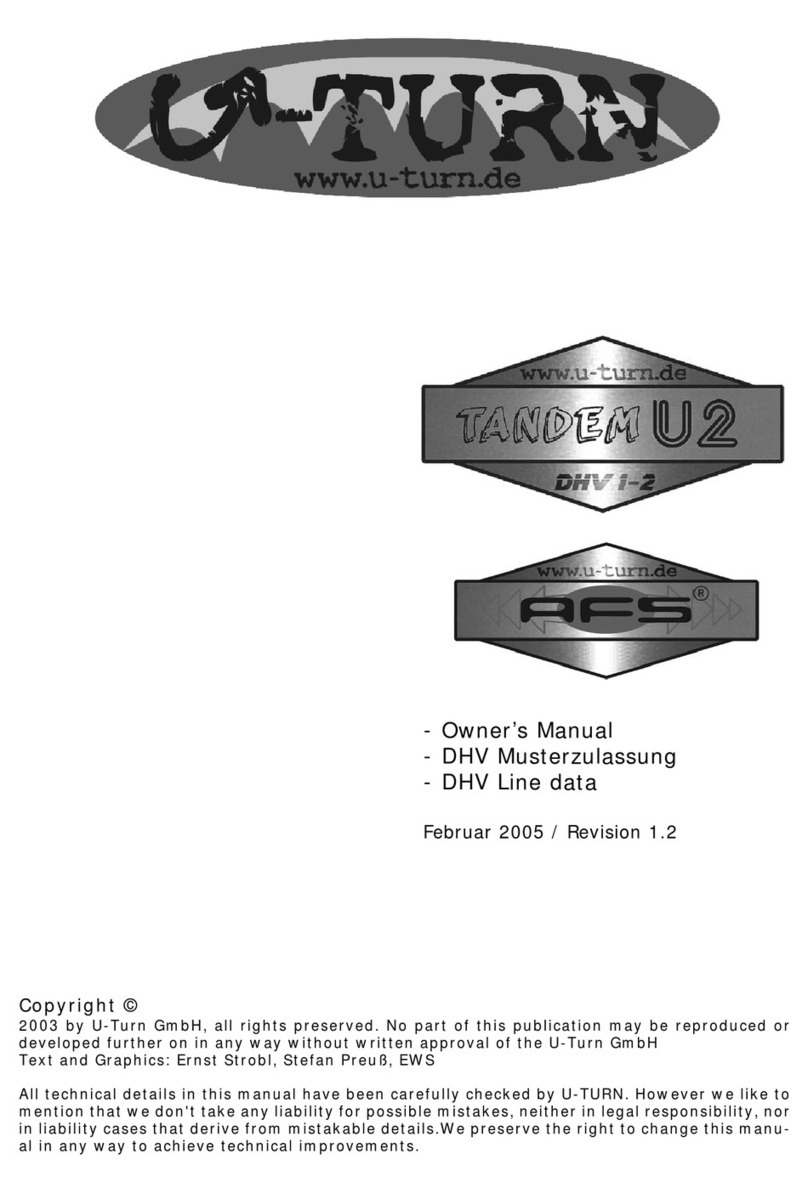 U-Turn Tandem U2 DHV 1 owner's manual