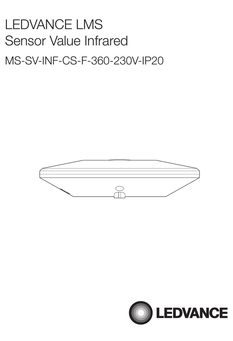 Ledvance LMS MS-SV-INF-CS-F-360-230V-IP20 installation instructions