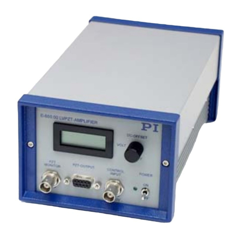 PI E-650 User manual