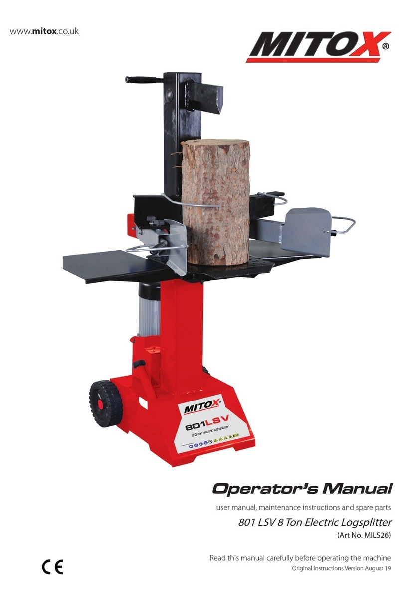 Mitox 801 LSV Operator's manual