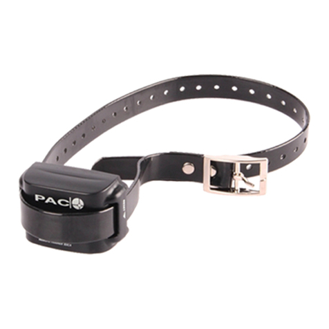 PAC Bark Controller Collar User manual