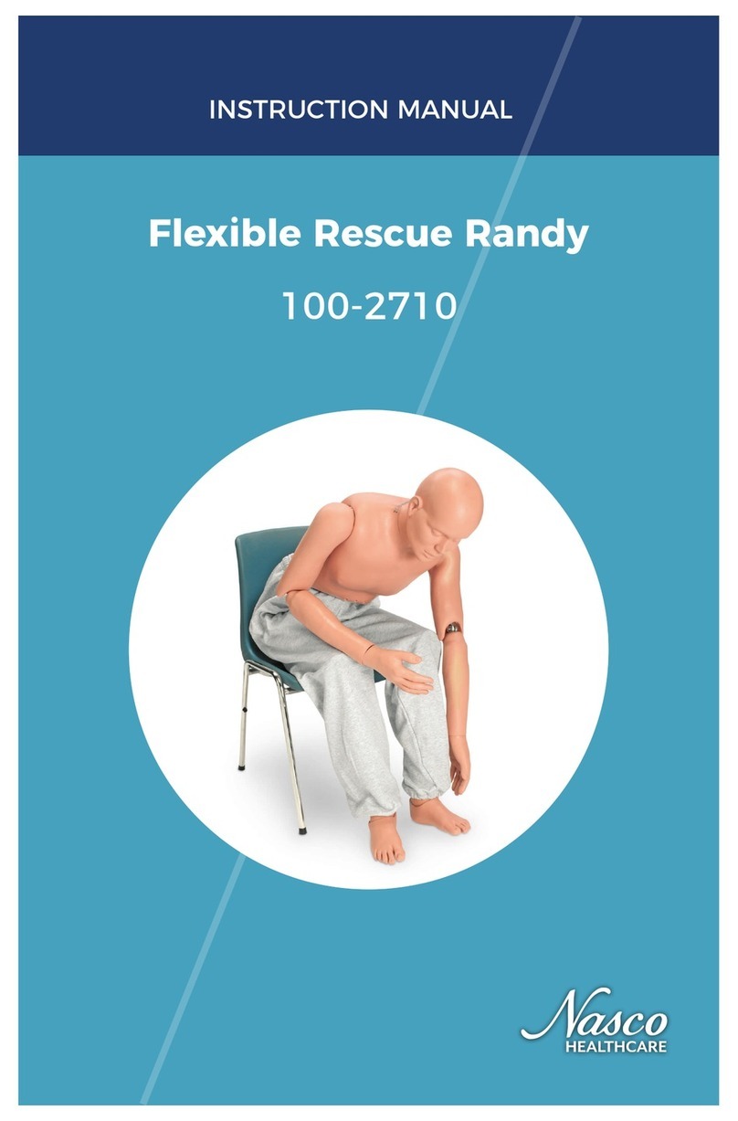 Nasco Healthcare Flexible Rescue Randy instruction manual Nasco Healthcare Flexible Rescue Randy instruction manual