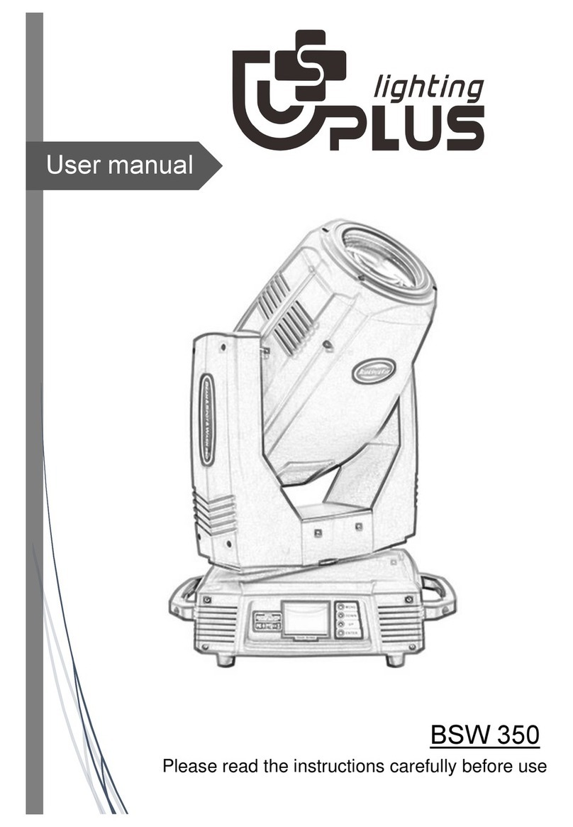 Uplus Lighting BSW 350 user manual