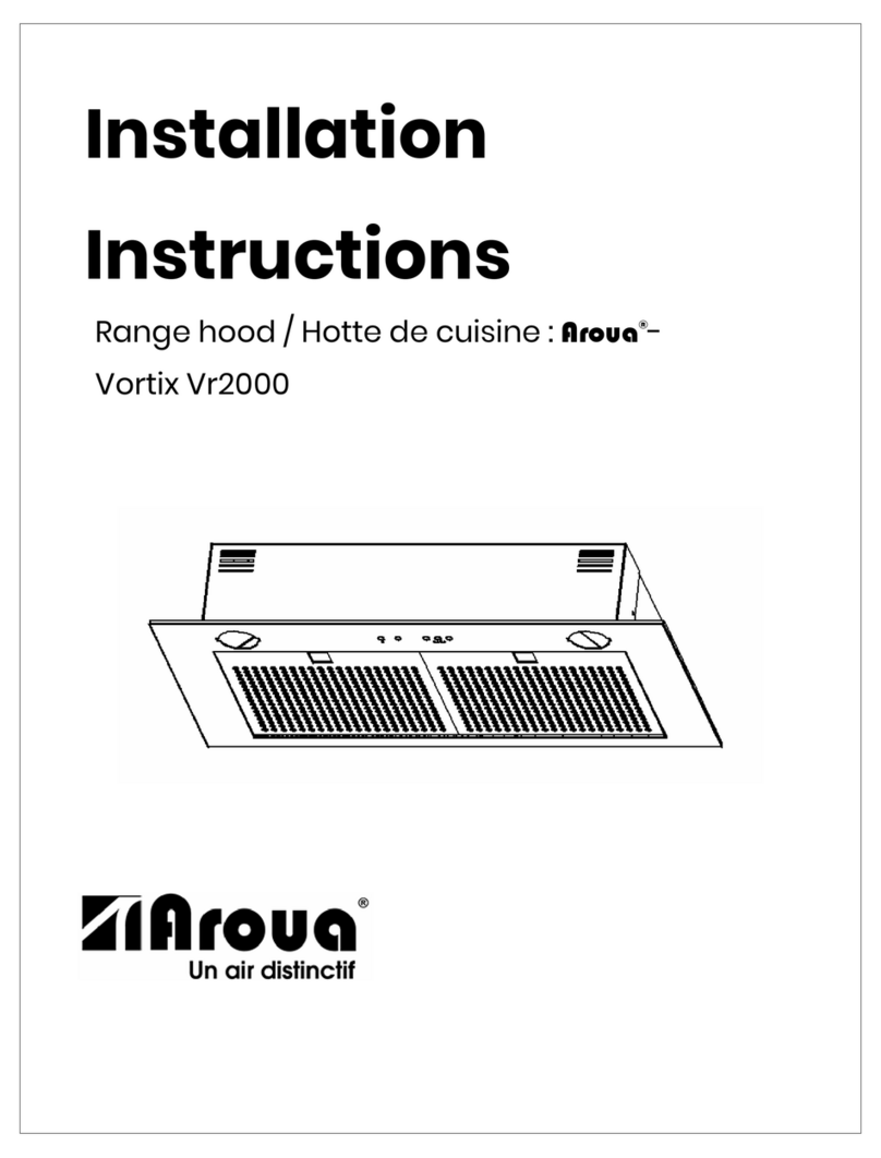 Aroua Vortix Vr2000 installation instructions