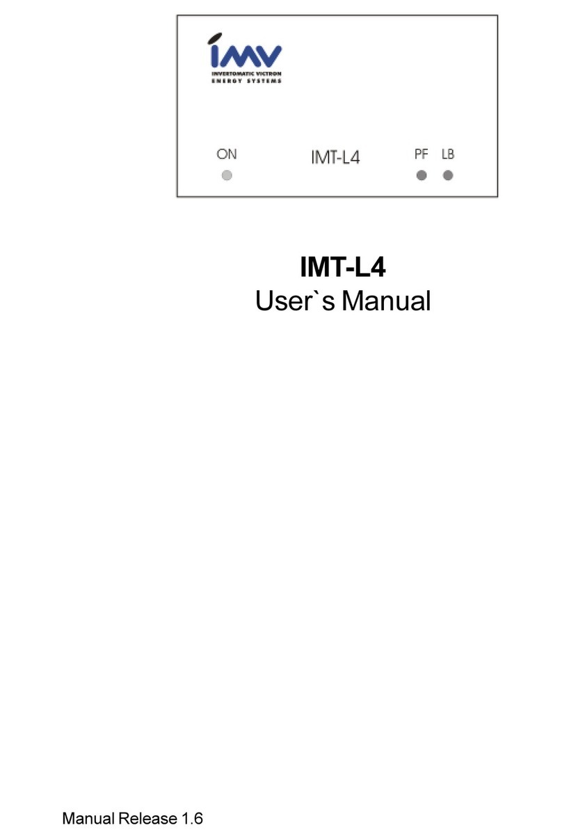 IMV IMT-L4 User manual