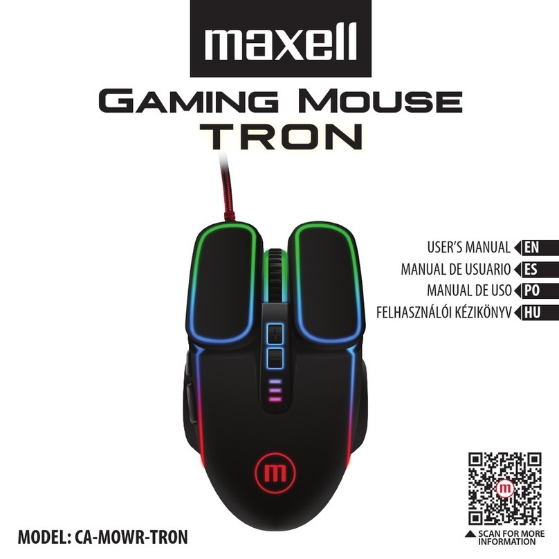 Maxell CA-MOWR-TRON user manual