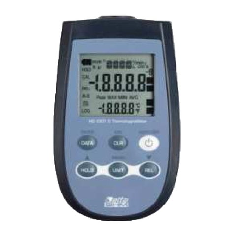 GHM DeltaOHM HD2301.0 operating manual