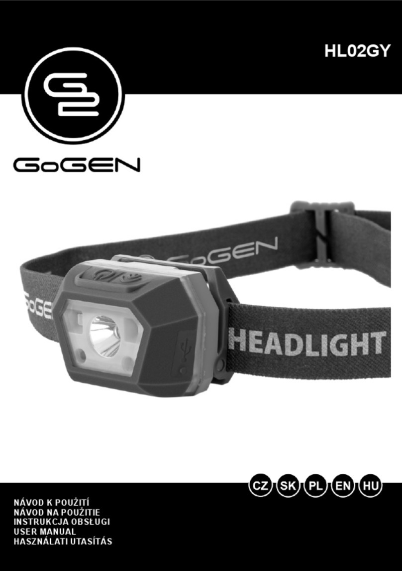 Gogen HL02GY user manual