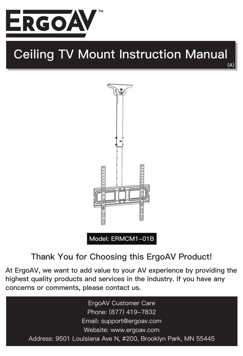 ErgoAV ERMCM1-01B User manual