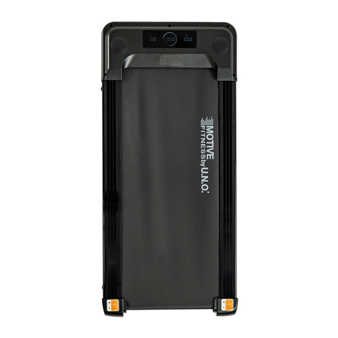 U.N.O Motive Fitness WP1000 Assembly & user manual