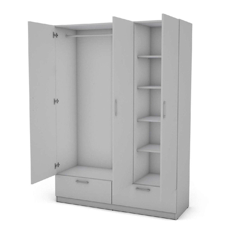 CONFORAMA OSLO 3P2C User manual