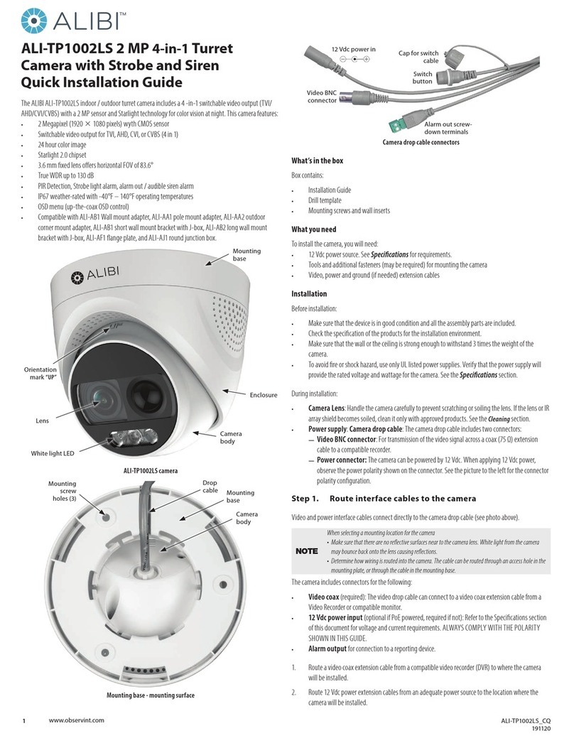 ALIBI ALI-TP1002LS User manual