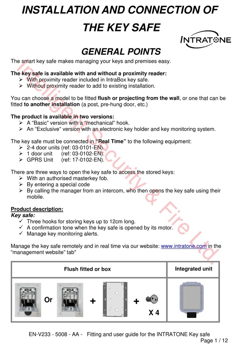 Intratone KEY SAFE Guide