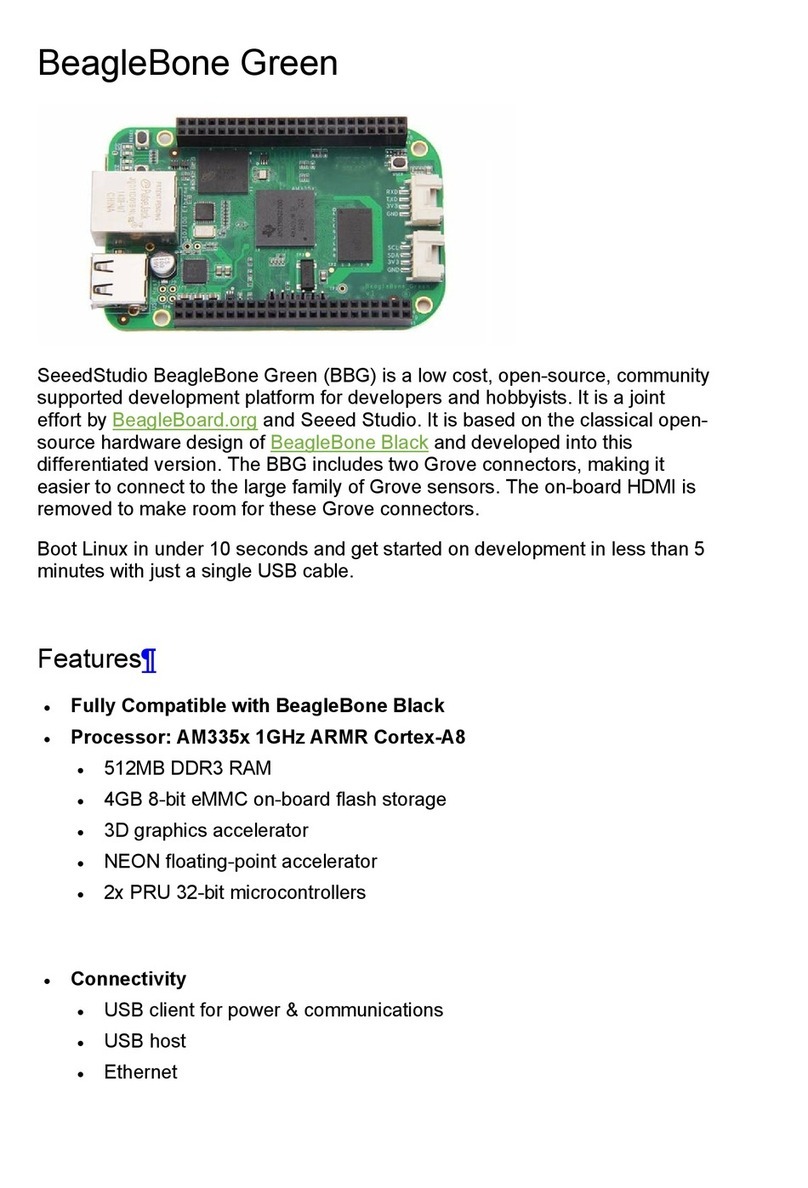 seeed studio BeagleBone Green instruction manual