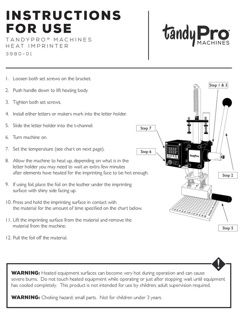 TANDYPRO 3980-01 User manual