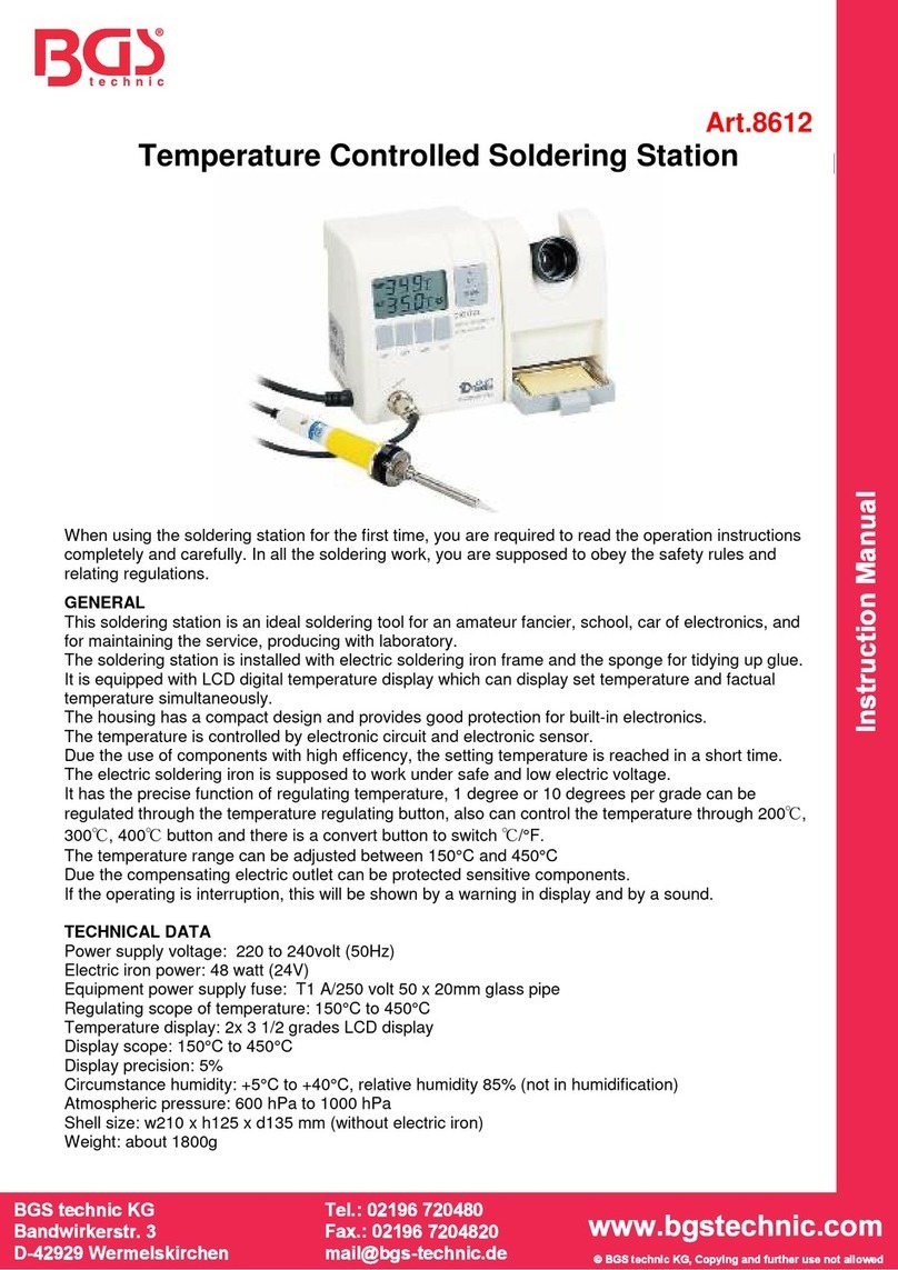 BGS technic 8612 instruction manual BGS technic 8612 instruction manual