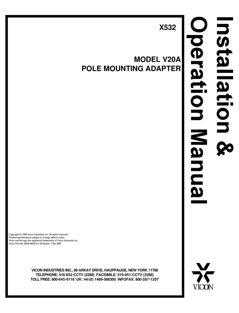 Vicon V20A User manual