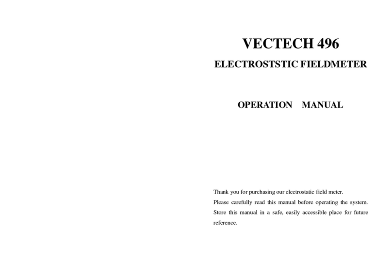 VECTECH 496 Operation manual