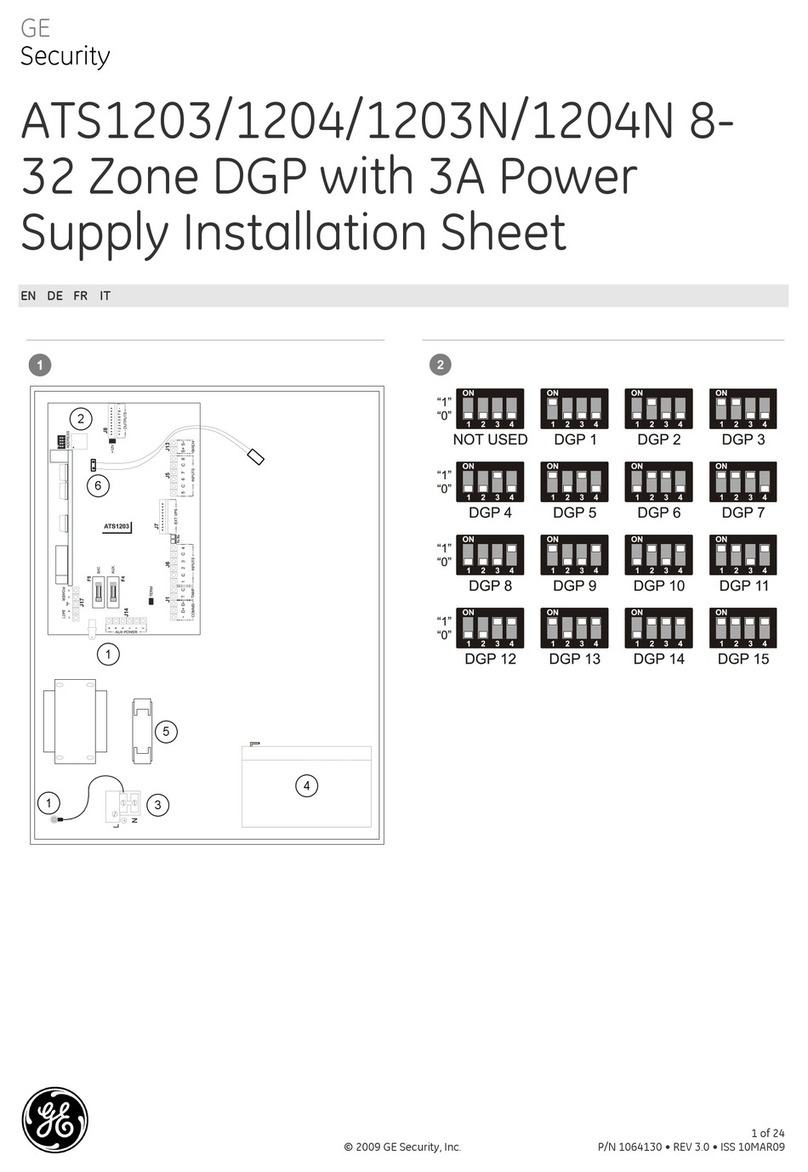 GE ATS1203 Assembly instructions
