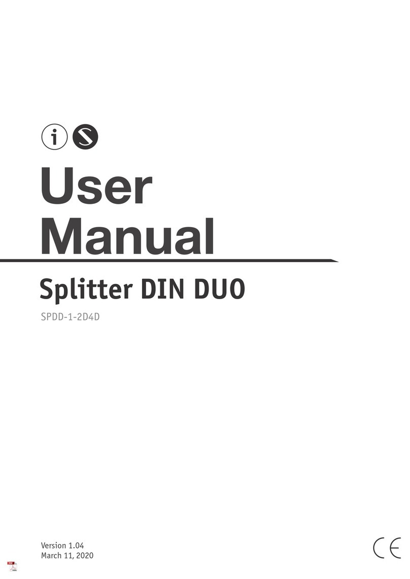 Sundrax SPDD-1-2D4D User manual