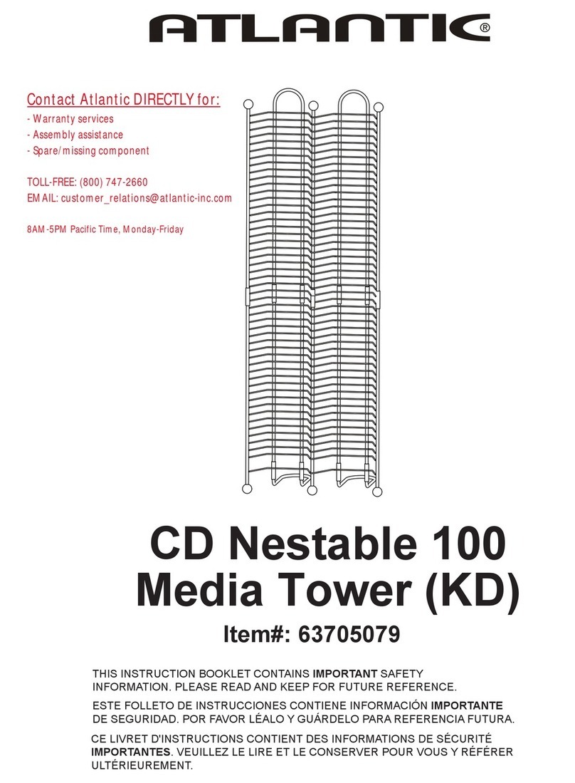 Atlantic 63705079 manual