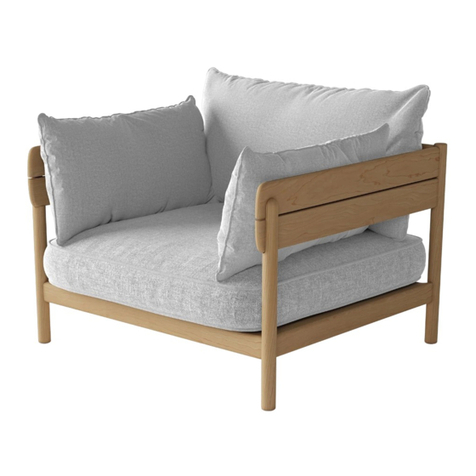 Case Tanso Sofa Armchair Installation guide Case Tanso Sofa Armchair Installation guide