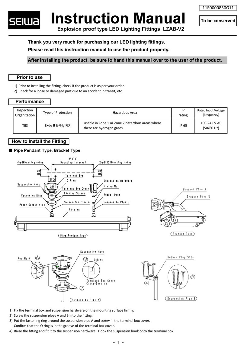 Seiwa LZAB-V2 instruction manual