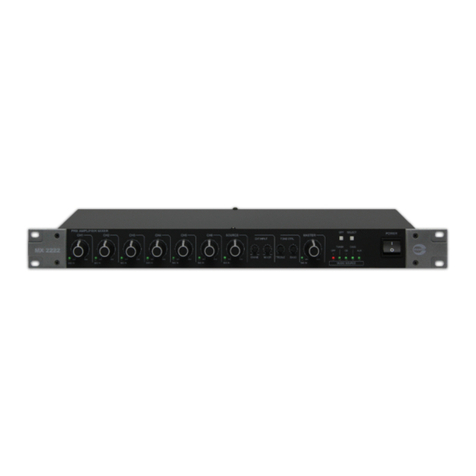 Amperes MX2222 instruction manual