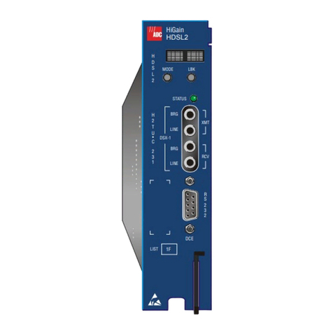 ADC HiGain HDSL2 manual