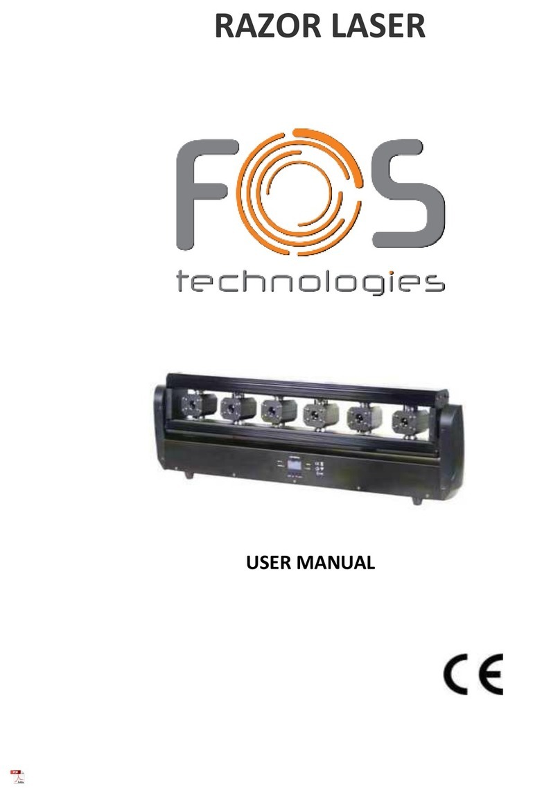 FOS Technologies RAZOR LASER user manual