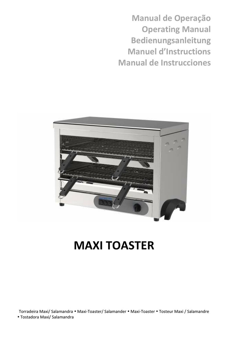 GGM gastro MAXI TOASTER operating manual GGM gastro MAXI TOASTER operating manual