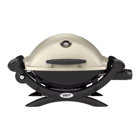 Weber baby Q owner's manual
