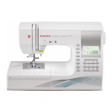 Singer QUANTUM STYLIST 9960 User manual