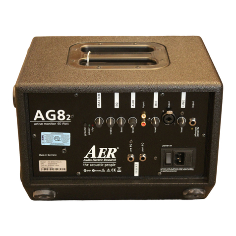 AER AG 82 user manual