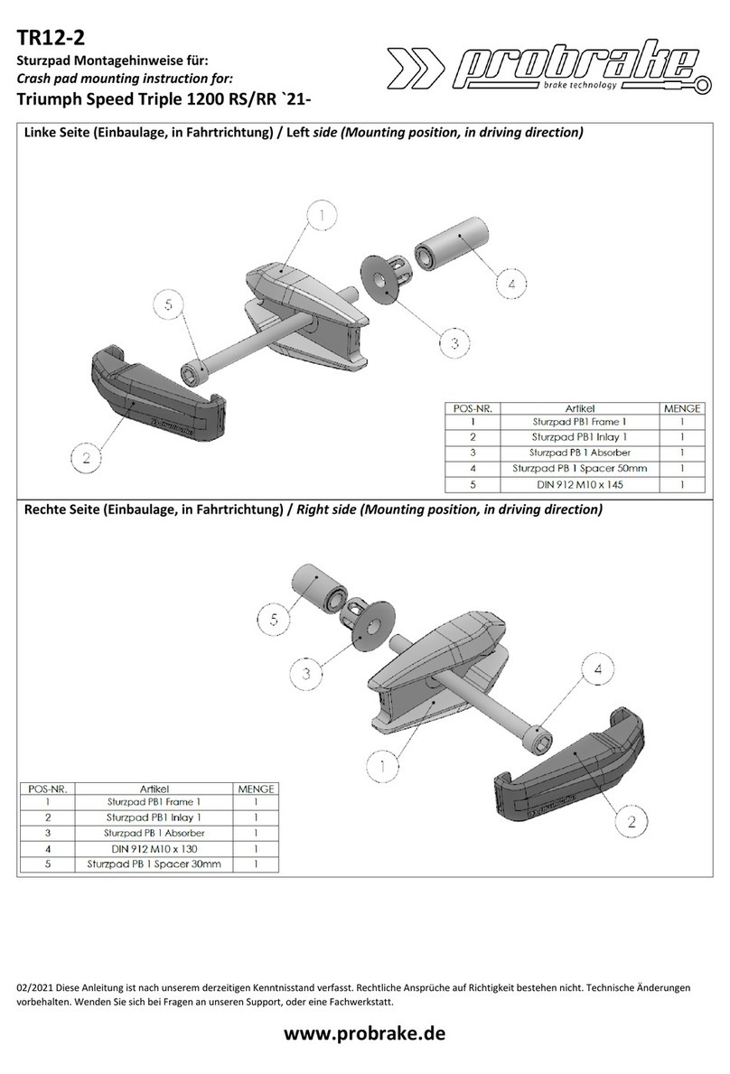 probrake TR12-2 User guide