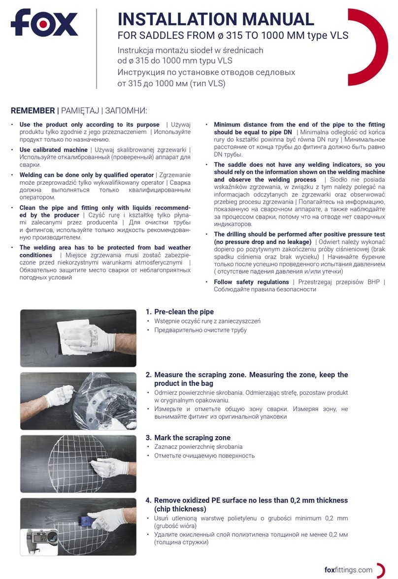Fox VLS installation manual